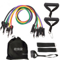 11 pcs resistance band set fitness tube for yoga exercise